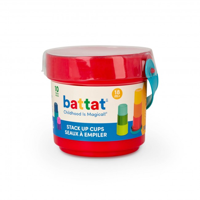 Zestaw kubełków do piętrowania, z wiaderkiem Battat