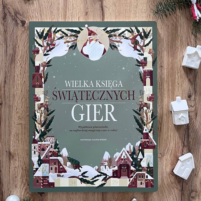 Wielka Księga Gier Świątecznych Wydawnictwo Api Papi