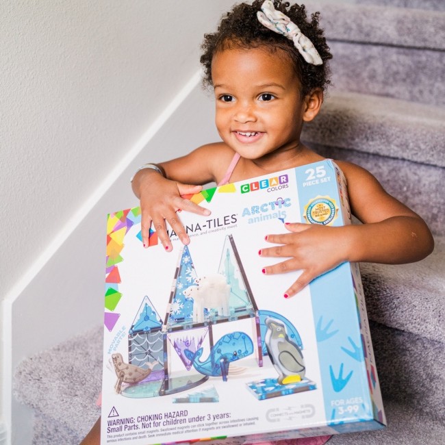 Klocki magnetyczne MAGNA-TILES - Arctic Animals 25 el.