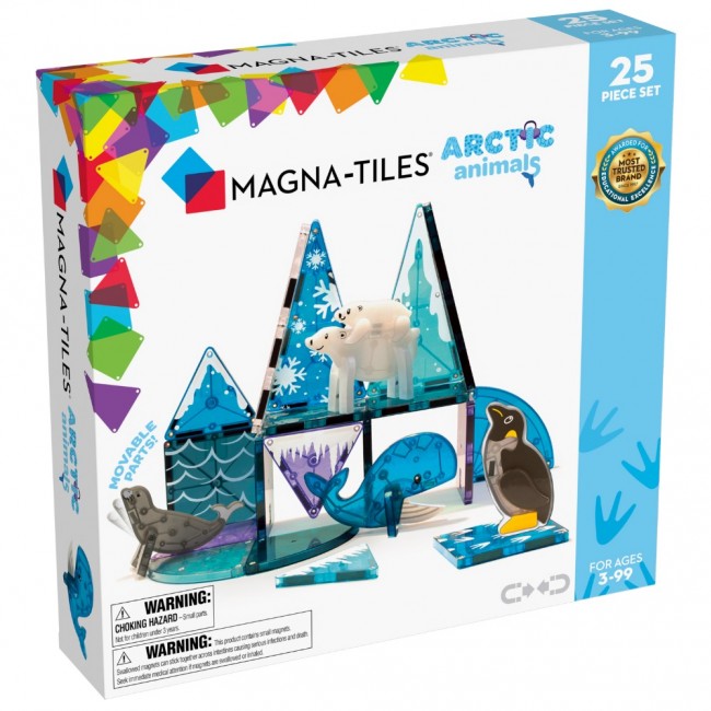 Klocki magnetyczne MAGNA-TILES - Arctic Animals 25 el.