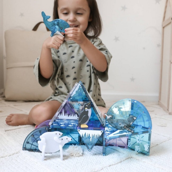 Klocki magnetyczne MAGNA-TILES - Arctic Animals 25 el.