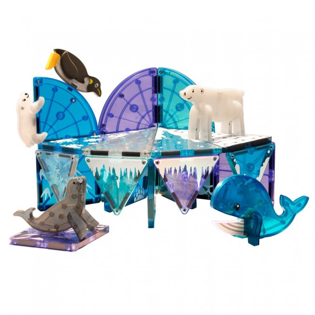 Klocki magnetyczne MAGNA-TILES - Arctic Animals 25 el.