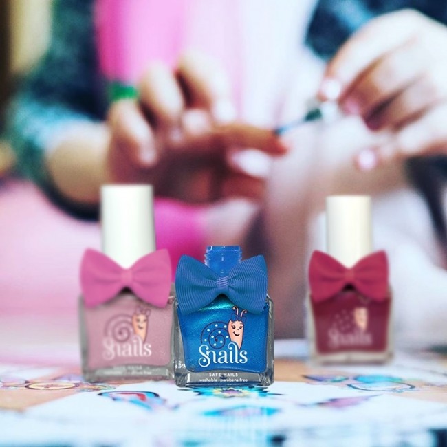 Lakier do paznokci dla dzieci Snails Petite - Raspberry