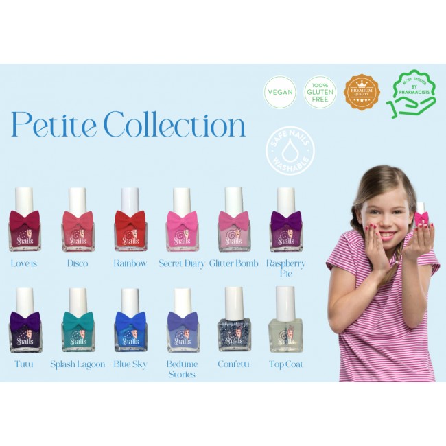 Lakier do paznokci dla dzieci Snails Petite - Raspberry