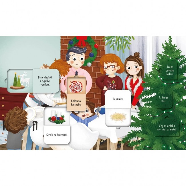 Książka "Wigilia u Pętelków" Wydawnictwo Zielona Sowa