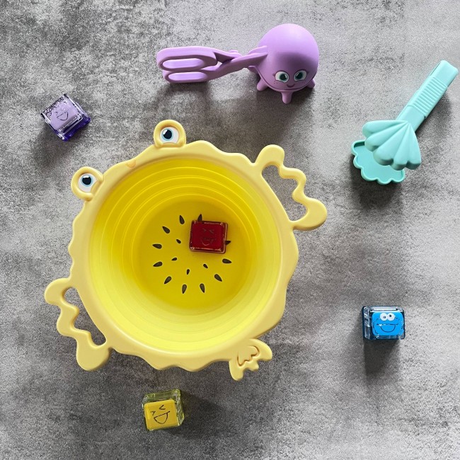 Zestaw zabawek 5w1 rozwijających motorykę małą Glo Pals