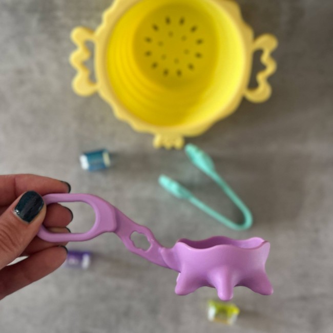 Zestaw zabawek 5w1 rozwijających motorykę małą Glo Pals