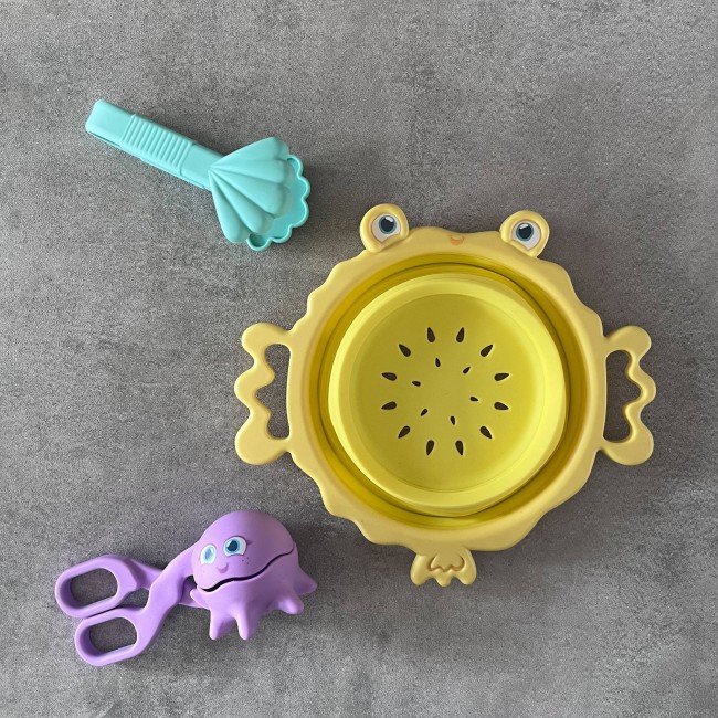 Zestaw zabawek 5w1 rozwijających motorykę małą Glo Pals