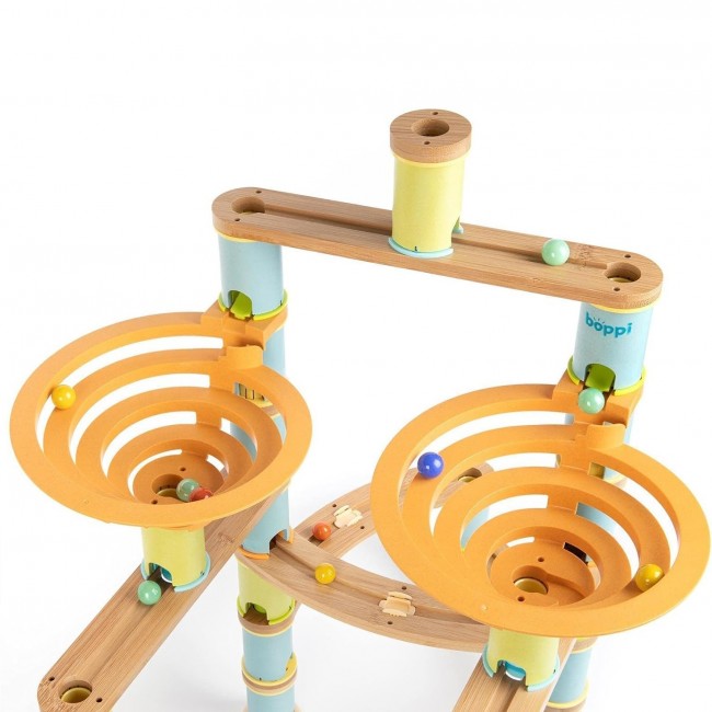 Drewniany kulodrom Boppi - 138 el.