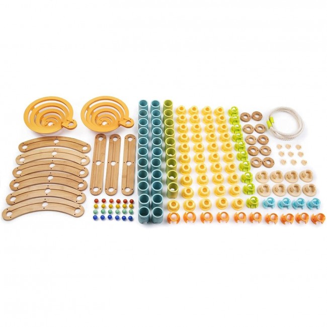 Drewniany kulodrom Boppi - 138 el.