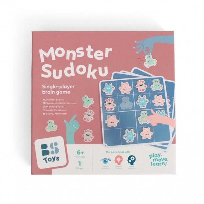 Drewniana gra logiczna BS Toys - Sudoku
