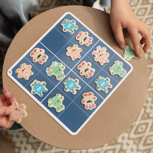 Drewniana gra logiczna BS Toys - Sudoku