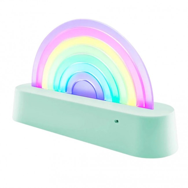 Kolorowa tańcząca lampka Lalarma - Mint