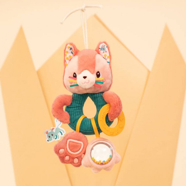 Grzechotka wielofunkcyjna Lilliputiens - Kotka Jeanne 9 m+