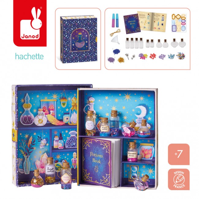 Zestaw kreatywny Magiczne mikstury Janod - Magic School 7+
