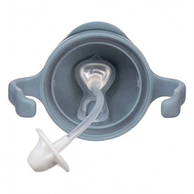 Innowacyjny bidon ze słomką B.box - Błękitny