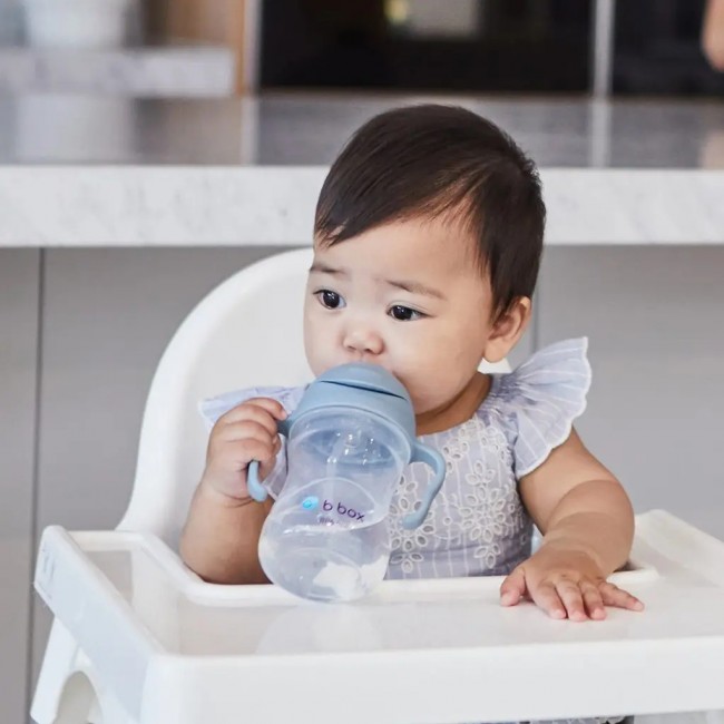 Innowacyjny bidon ze słomką B.box - Błękitny