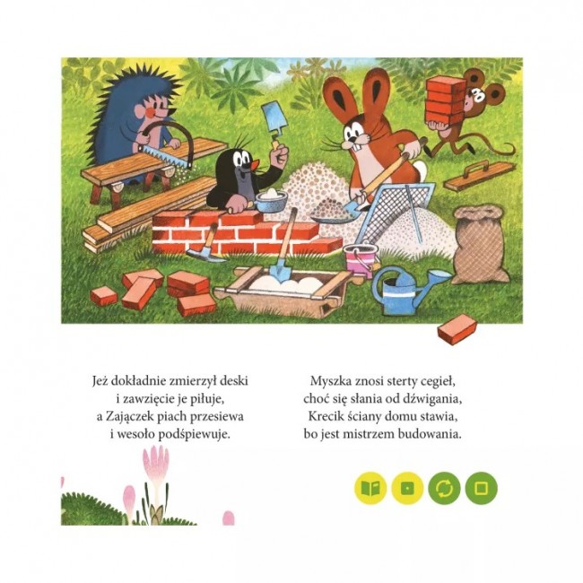 Mini książka Czytaj z Albikiem Albi - Krecikowe opowiastki