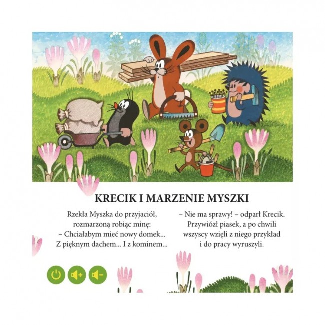Mini książka Czytaj z Albikiem Albi - Krecikowe opowiastki
