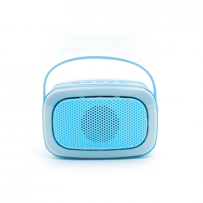 Party karaoke z dwoma mikrofonami Lalarma - Blue