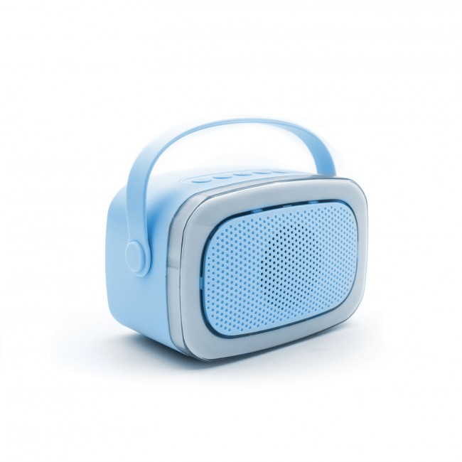 Party karaoke z dwoma mikrofonami Lalarma - Blue