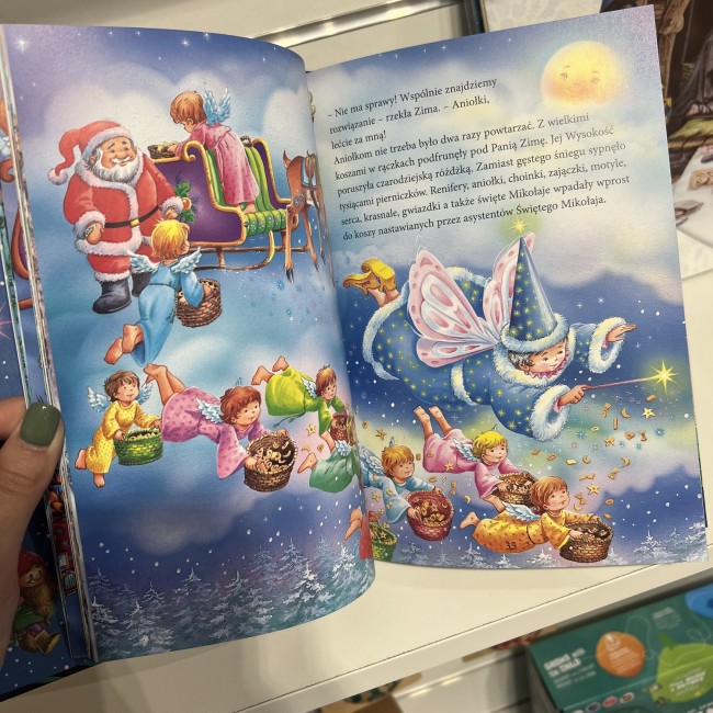 Książka "Opowieści o Świętym Mikołaju" wydawnictwo Siedmioróg