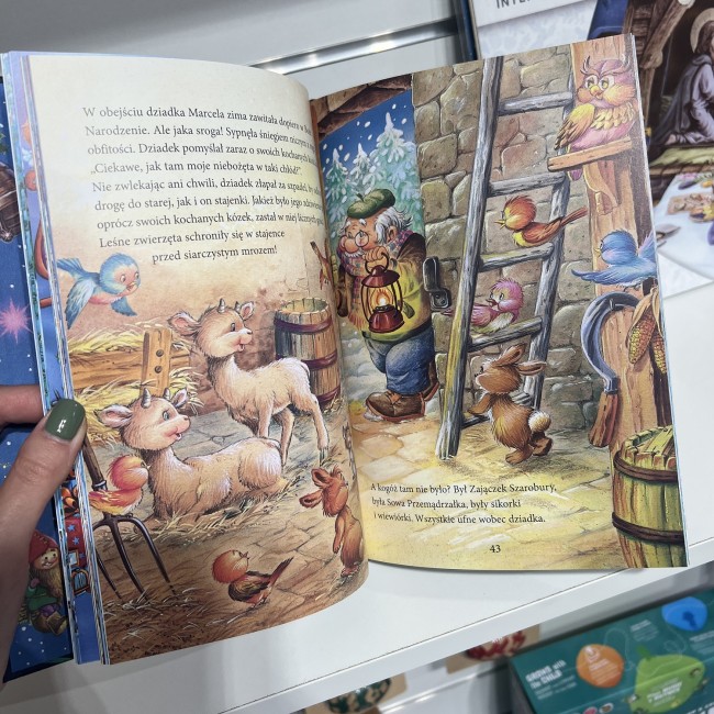 Książka "Opowieści o Świętym Mikołaju" wydawnictwo Siedmioróg