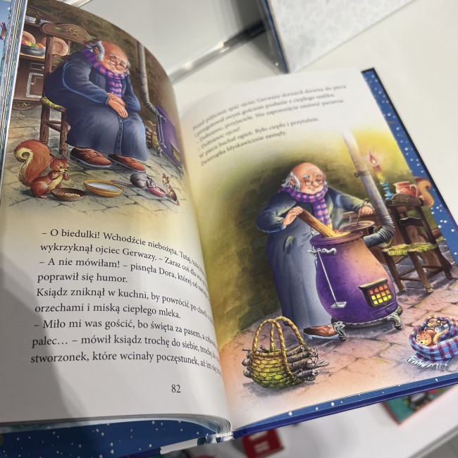 Książka "Opowieści o Świętym Mikołaju" wydawnictwo Siedmioróg