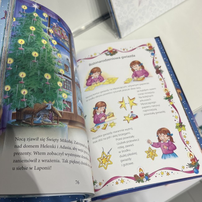Książka "Opowieści o Świętym Mikołaju" wydawnictwo Siedmioróg