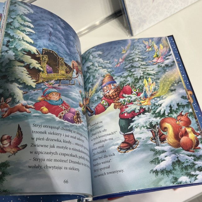 Książka "Opowieści o Świętym Mikołaju" wydawnictwo Siedmioróg