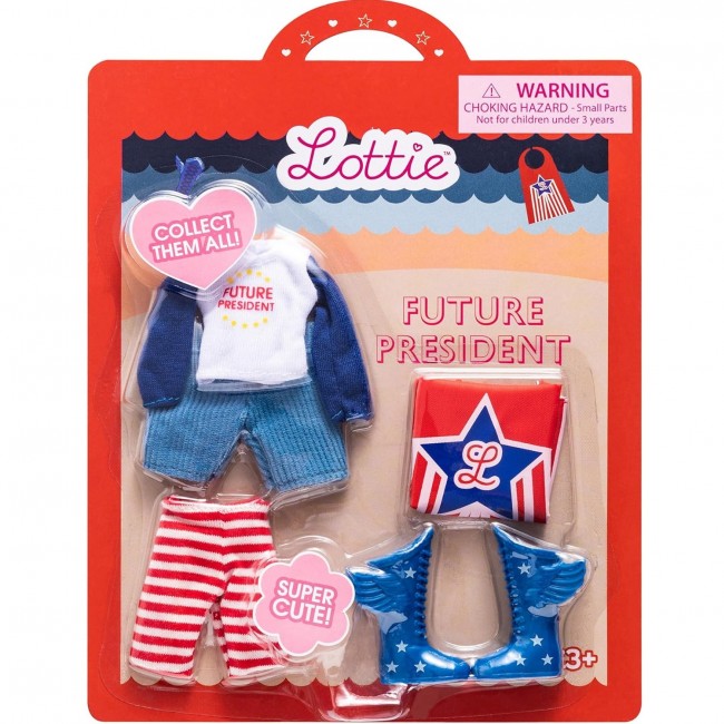 Akcesoria do lalki Lottie - Prezydent