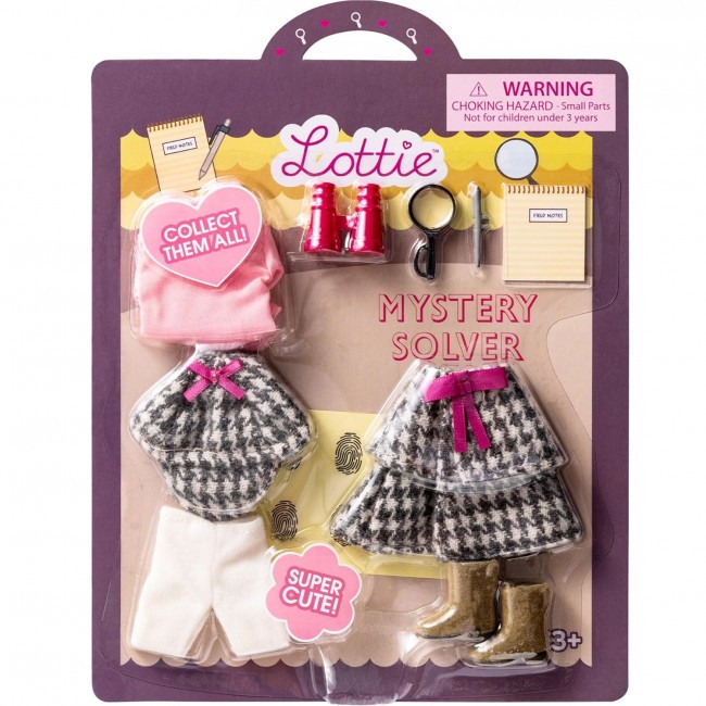 Akcesoria do lalki Lottie - Detektyw