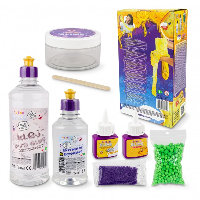 Zestaw DIY TUBAN - Sensory Slime 6w1