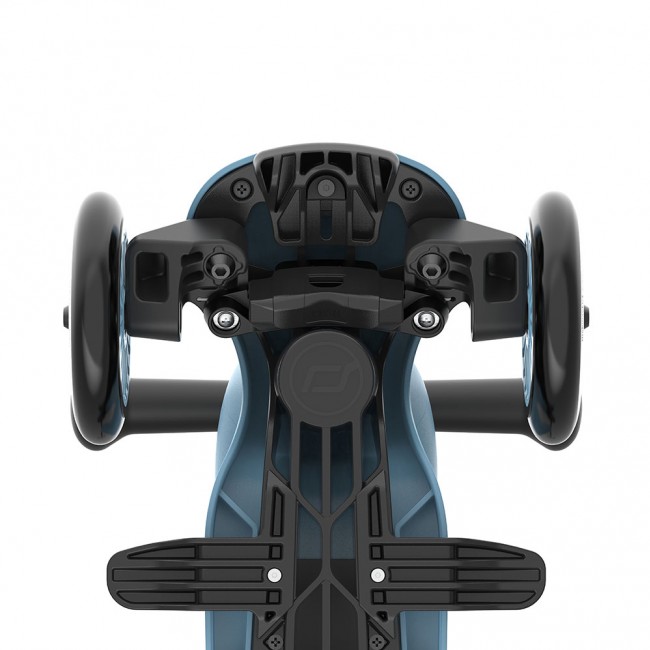 Jeździk i hulajnoga z rączką do prowadzenia Highwaykick 1 Push and Go 2w1 SCOOTANDRIDE 1-5 lat - Steel