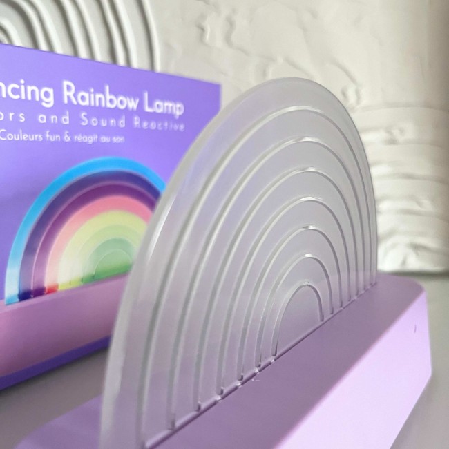 Kolorowa tańcząca lampka Lalarma - Purple