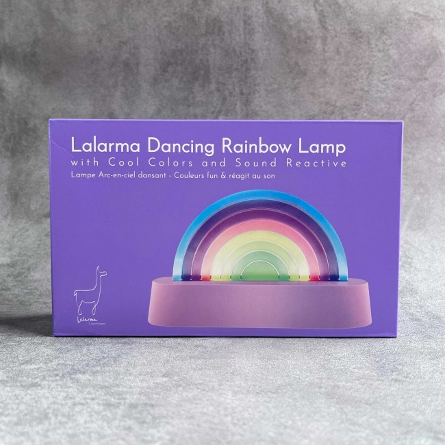 Kolorowa tańcząca lampka Lalarma - Purple