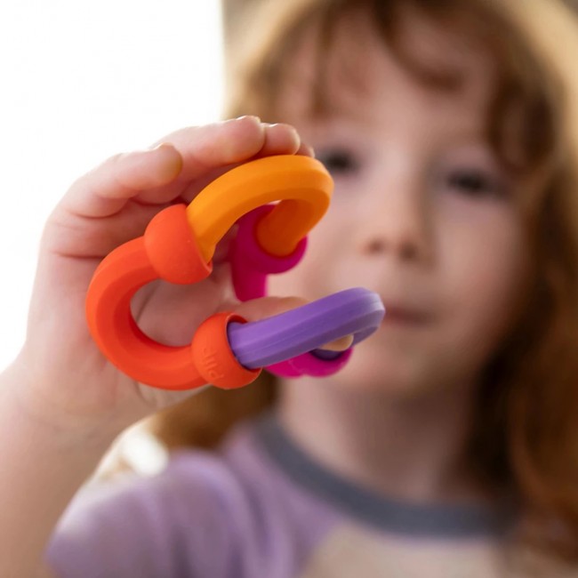 Półokrągłe Klocki Fat Brain Toys - Plip Links
