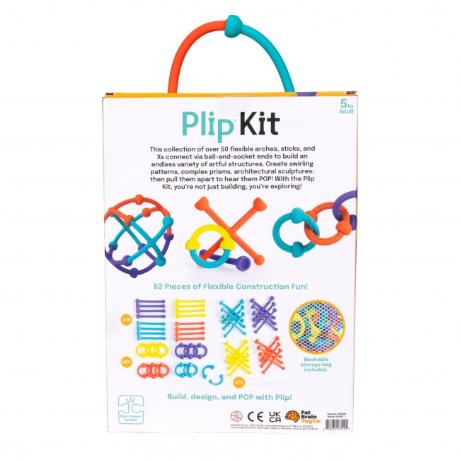 Silikonowe Klocki Fat Brain Toys - Plip Kit
