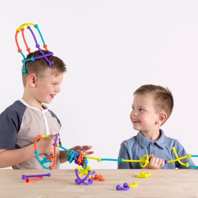 Silikonowe Klocki Fat Brain Toys - Plip Kit