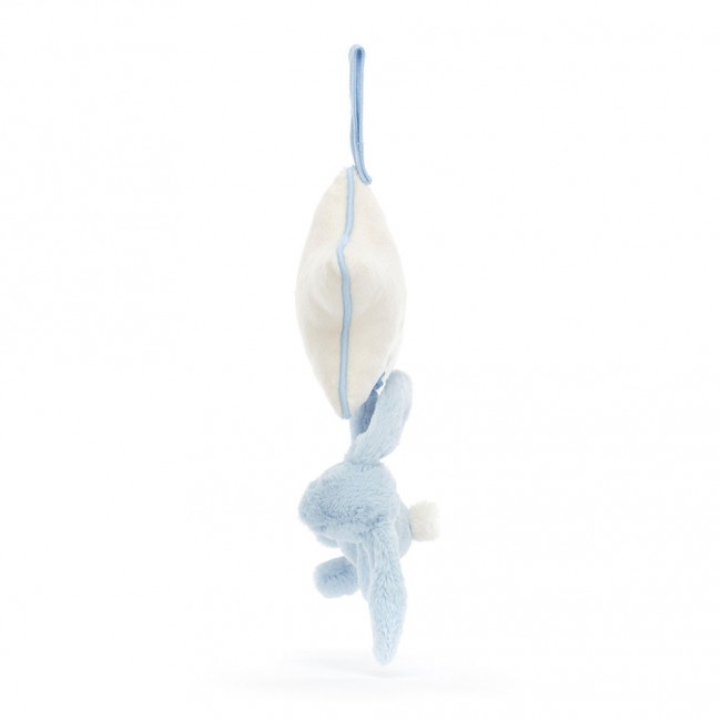 Pozytywka króliczek Jellycat z gwiazdką - Jasno Niebieska 30 cm