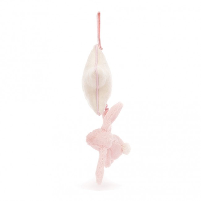 Pozytywka króliczek Jellycat z gwiazdką - Jasny Różowy 30 cm
