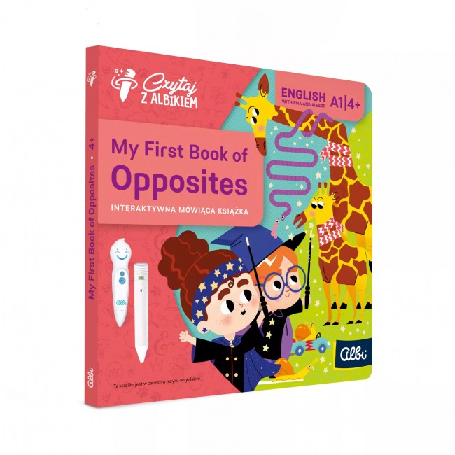Książka Czytaj z Albikiem Albi - My First Book of Opposites