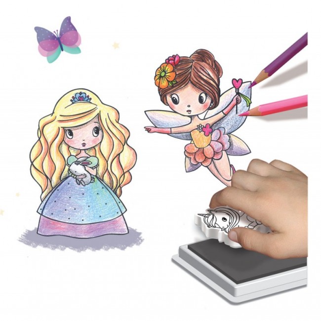 Stempelki piankowe Crea Lign' - Wróżki i Księżniczki