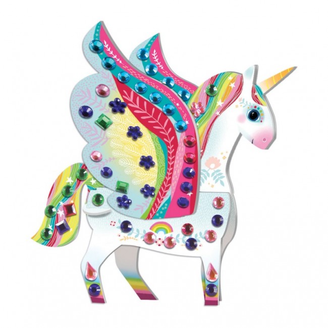 Zestaw artystyczny 3D z diamentami Crea Lign' - Zwierzęta baśniowe