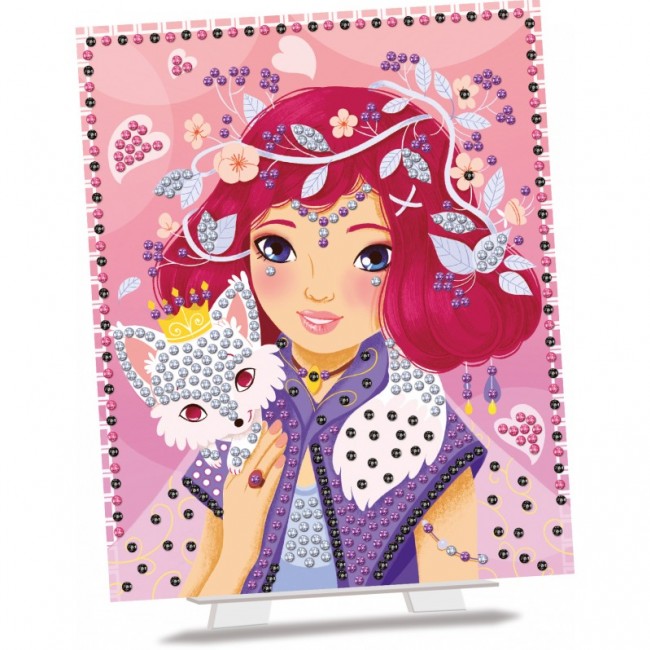 Zestaw artystyczny z diamentami Crea Lign' - Dziewczyny