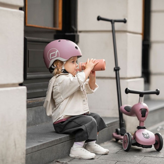 Kask dla dzieci SCOOTANDRIDE XXS-S 1-5 lat - Wildberry
