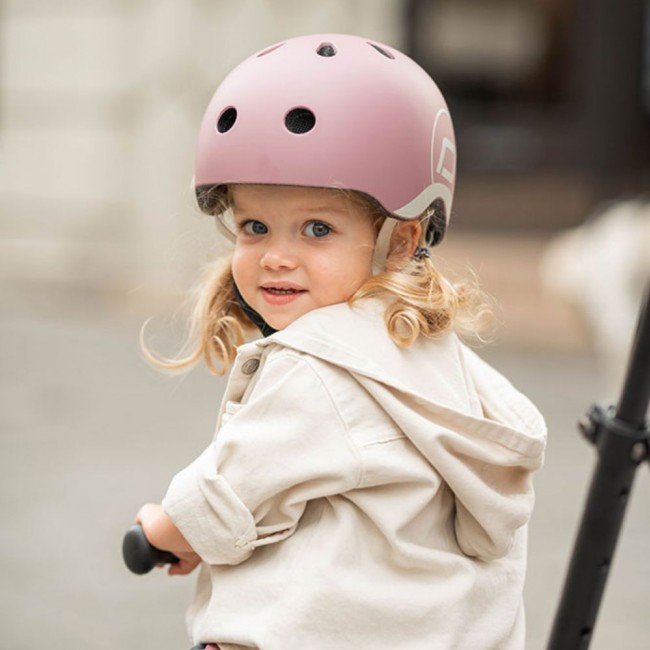 Kask dla dzieci SCOOTANDRIDE XXS-S 1-5 lat - Wildberry