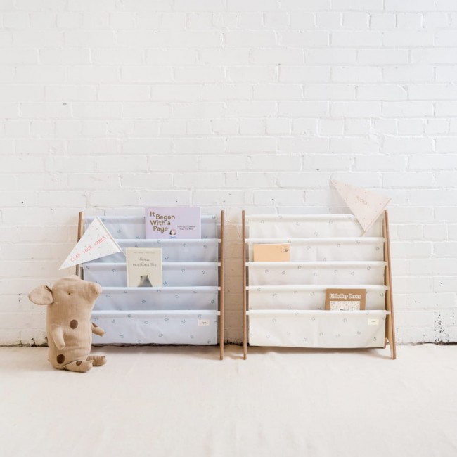 Stojak na Książki 3 Sprouts Recycled - Blueberry Ivory