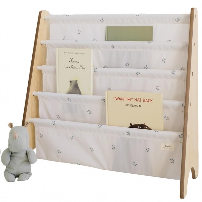 Stojak na Książki 3 Sprouts Recycled - Blueberry Ivory