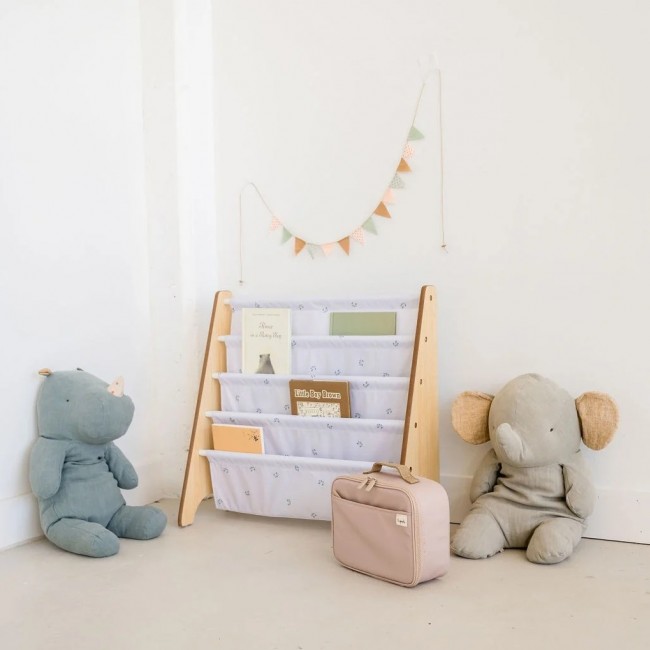 Stojak na Książki 3 Sprouts Recycled - Blueberry Ivory